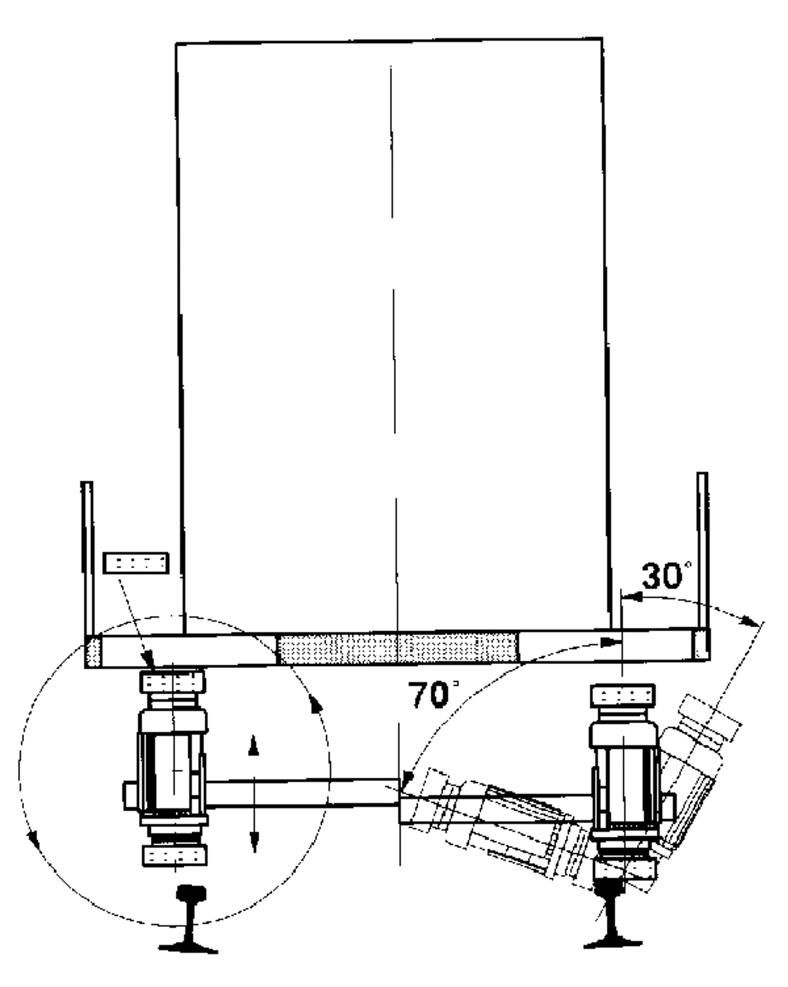 Nærbilde av slipesteiner som roterer mot skinneoverflaten.