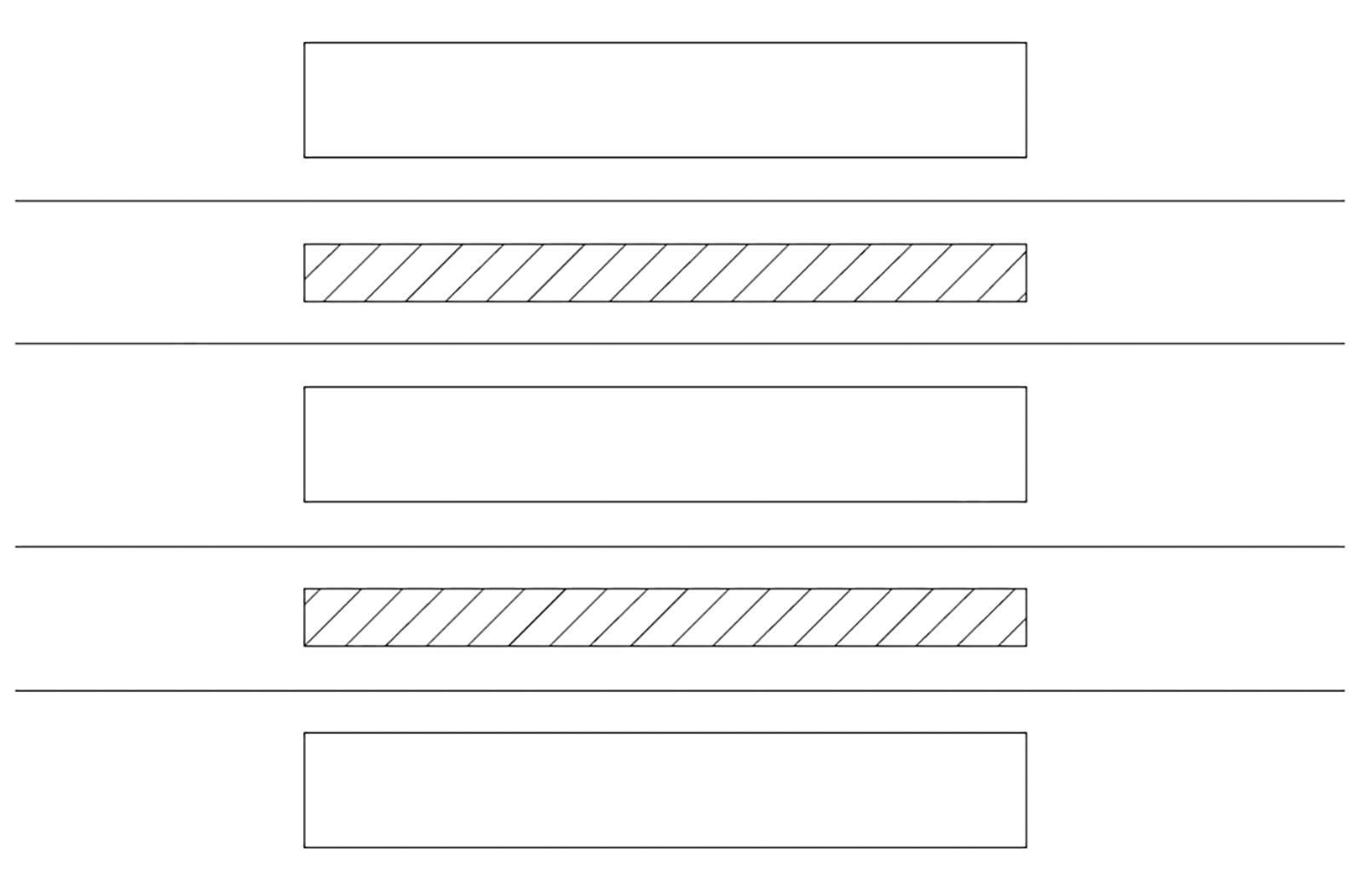 Stasjon med separate plattformer for reisegods, post og last.