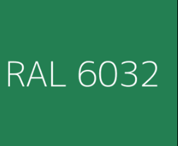 Eksempel på fargekode RAL 6032
