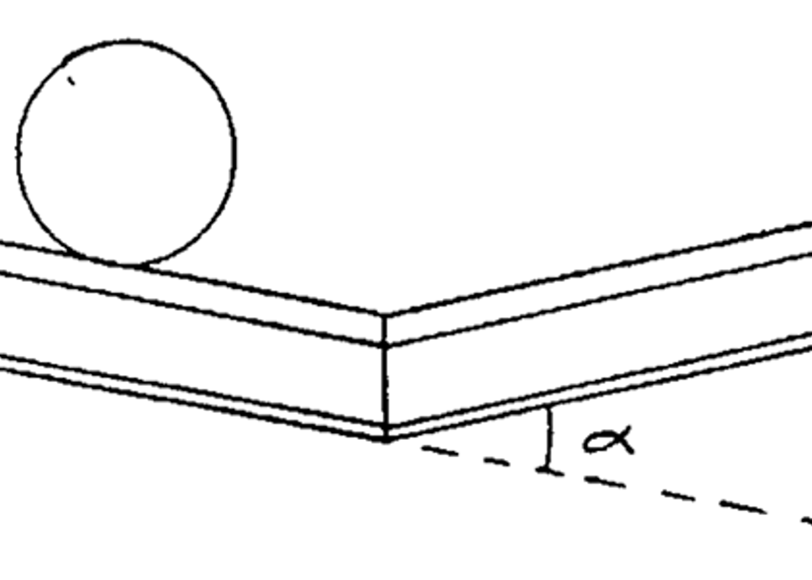 Illustrasjon av skinnehelning i en lasket skjøt.
