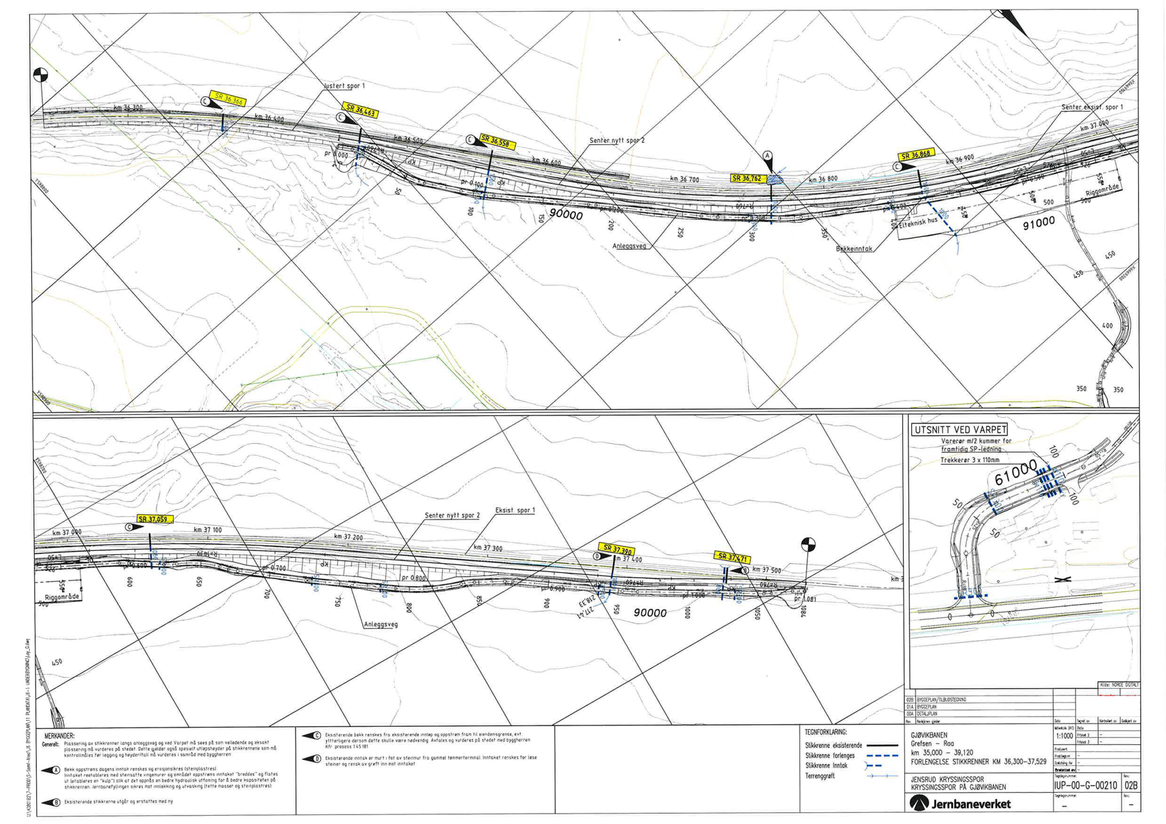 G-teikning for byggeplan