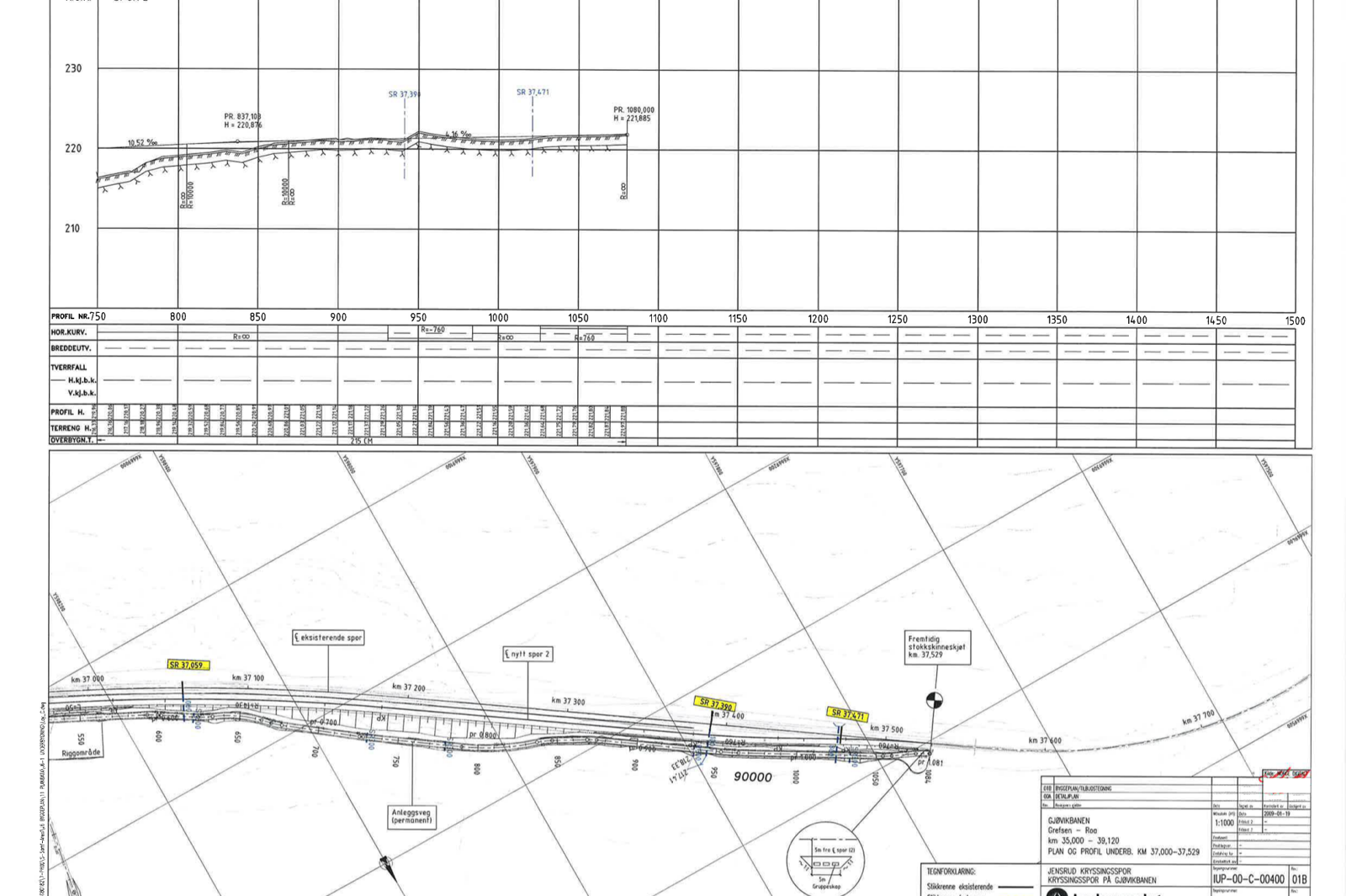 Eksempel på C-teikning detaljplan