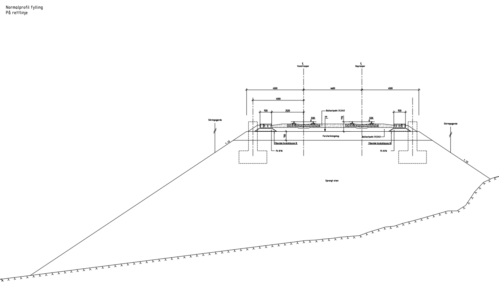 Eksempel på F-teikning detaljplan